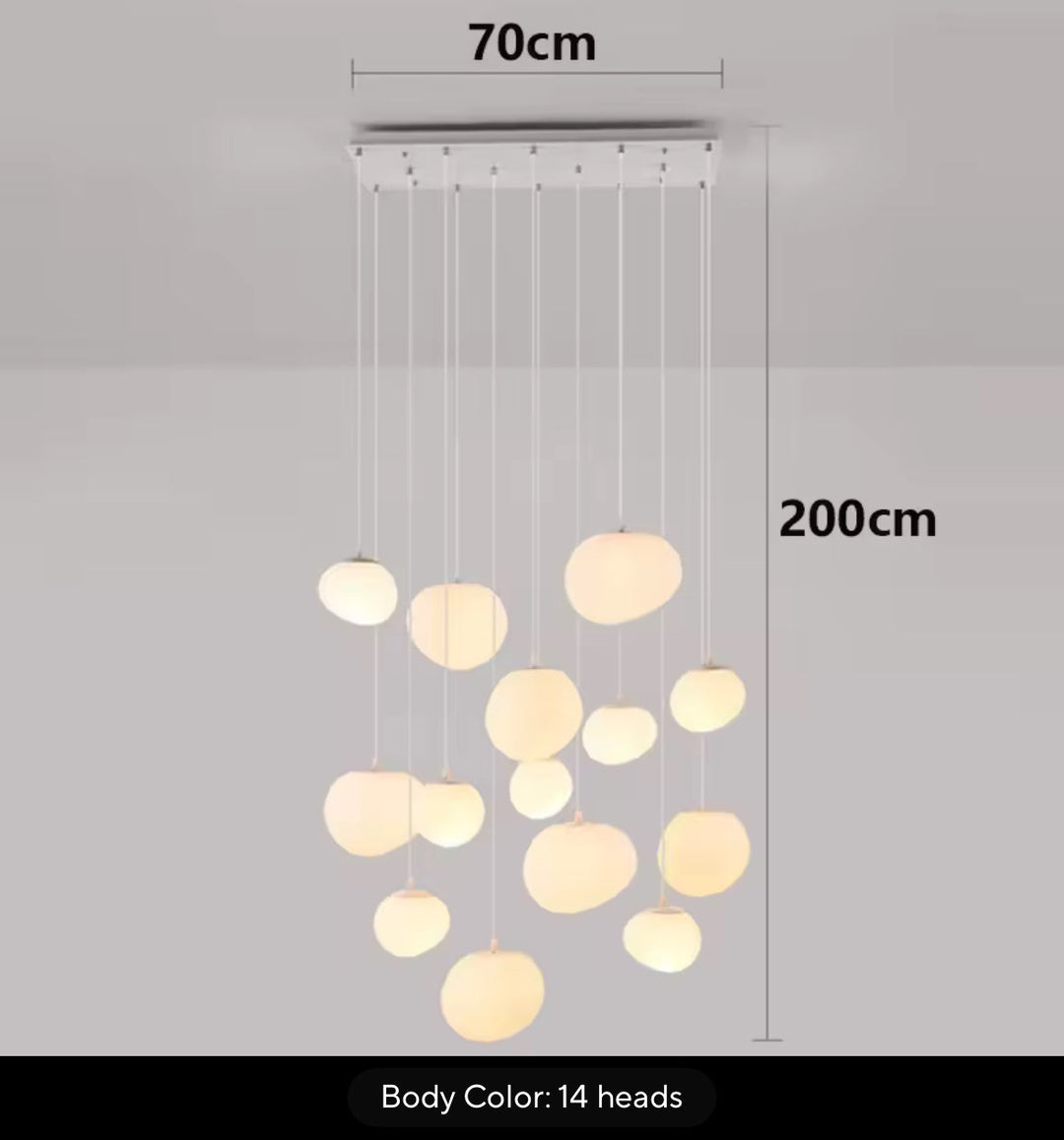 Modern Pebble Pendant Light