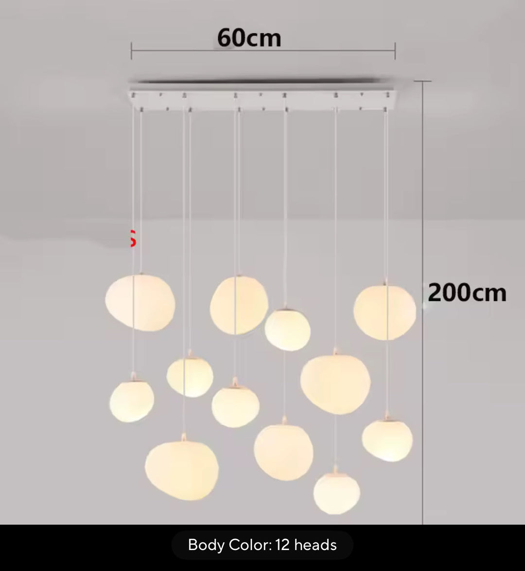 Modern Pebble Pendant Light