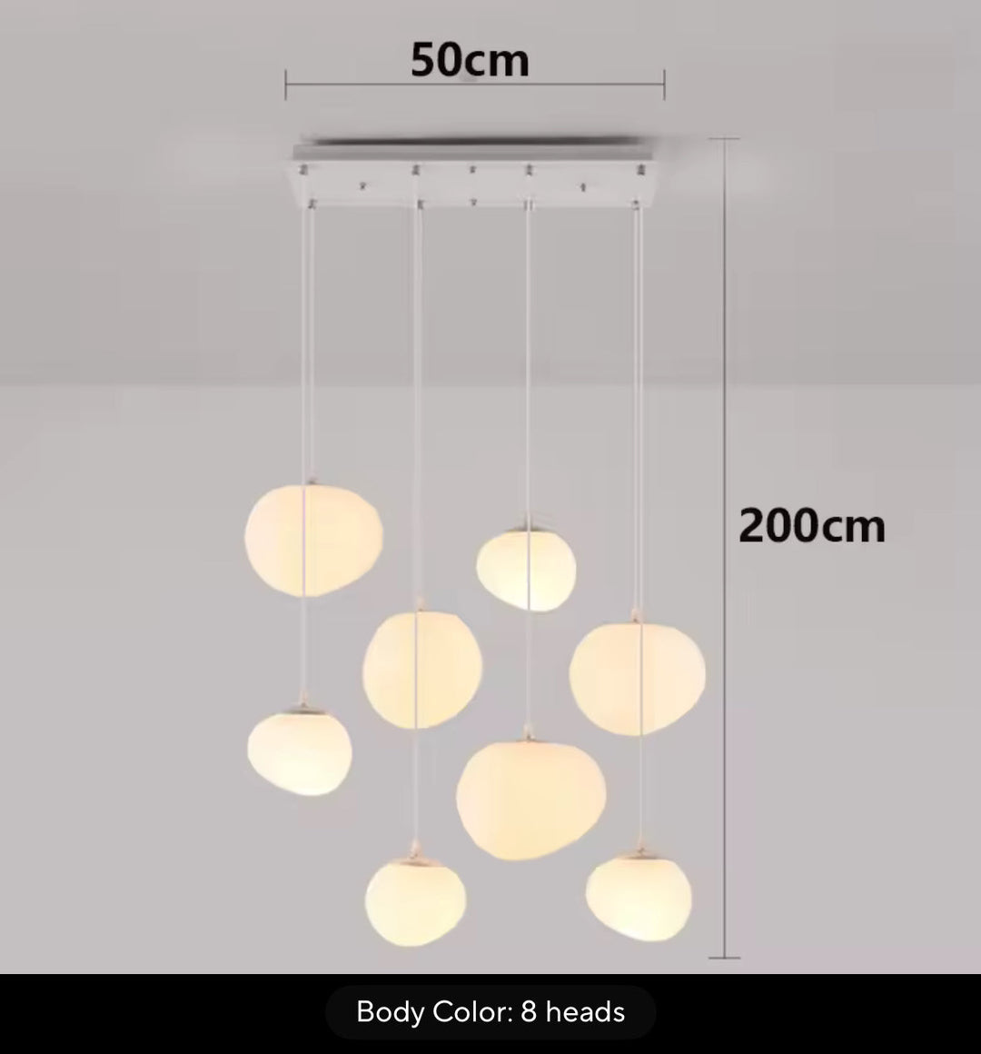 Modern Pebble Pendant Light
