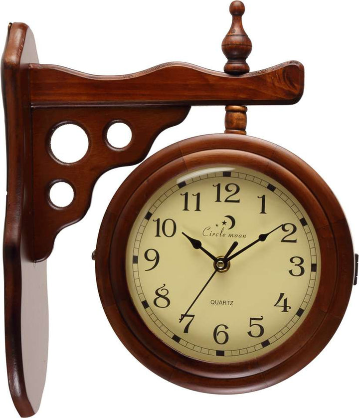 Vintage Double-Sided Wall Clock