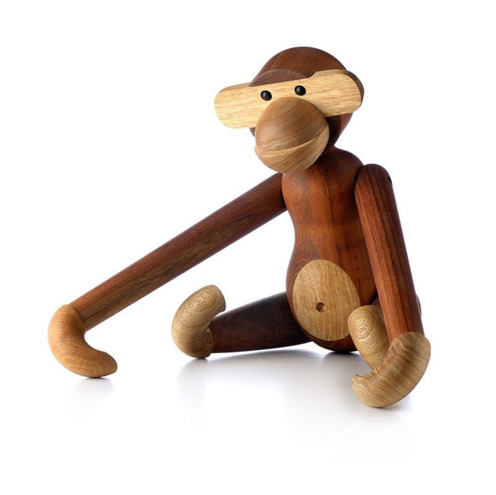 Wooden Monkey Figurine