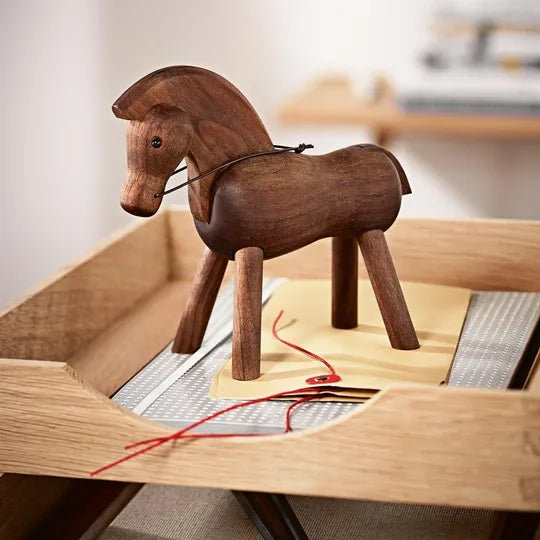 Wooden Horse Figurine