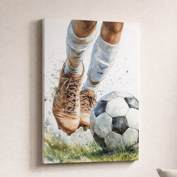 Football Moment Canvas Art