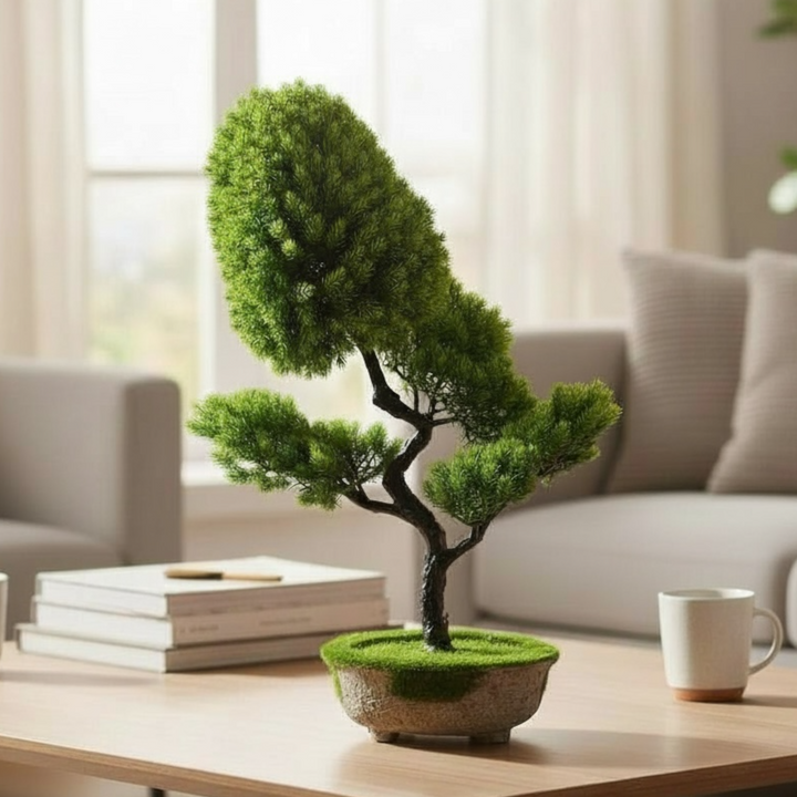 Artificial Bonsai Tree Tabletop Plant