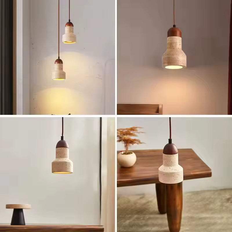 Mini Travertine Pendant Light
