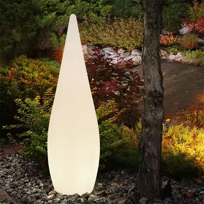 Modern Outdoor Sculptural Floor Light