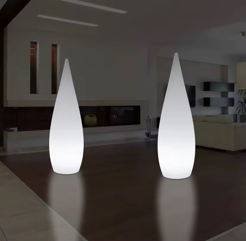 Modern Outdoor Sculptural Floor Light