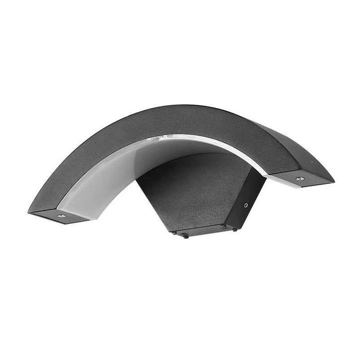 Modern Arc Outdoor Wall Light
