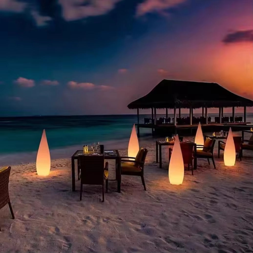 Modern Outdoor Sculptural Floor Light