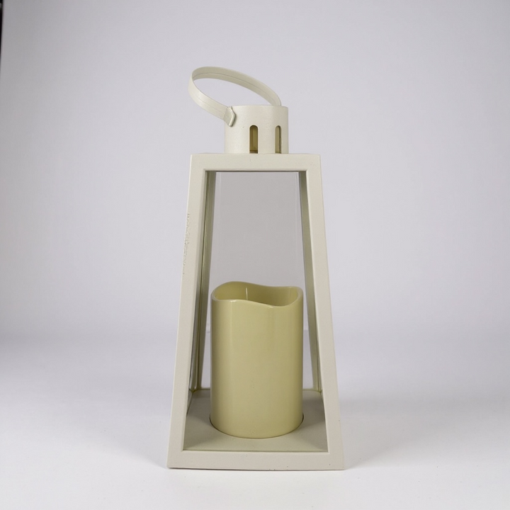 LED White Outdoor Lantern