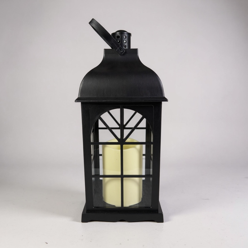 LED Classic Black Lantern
