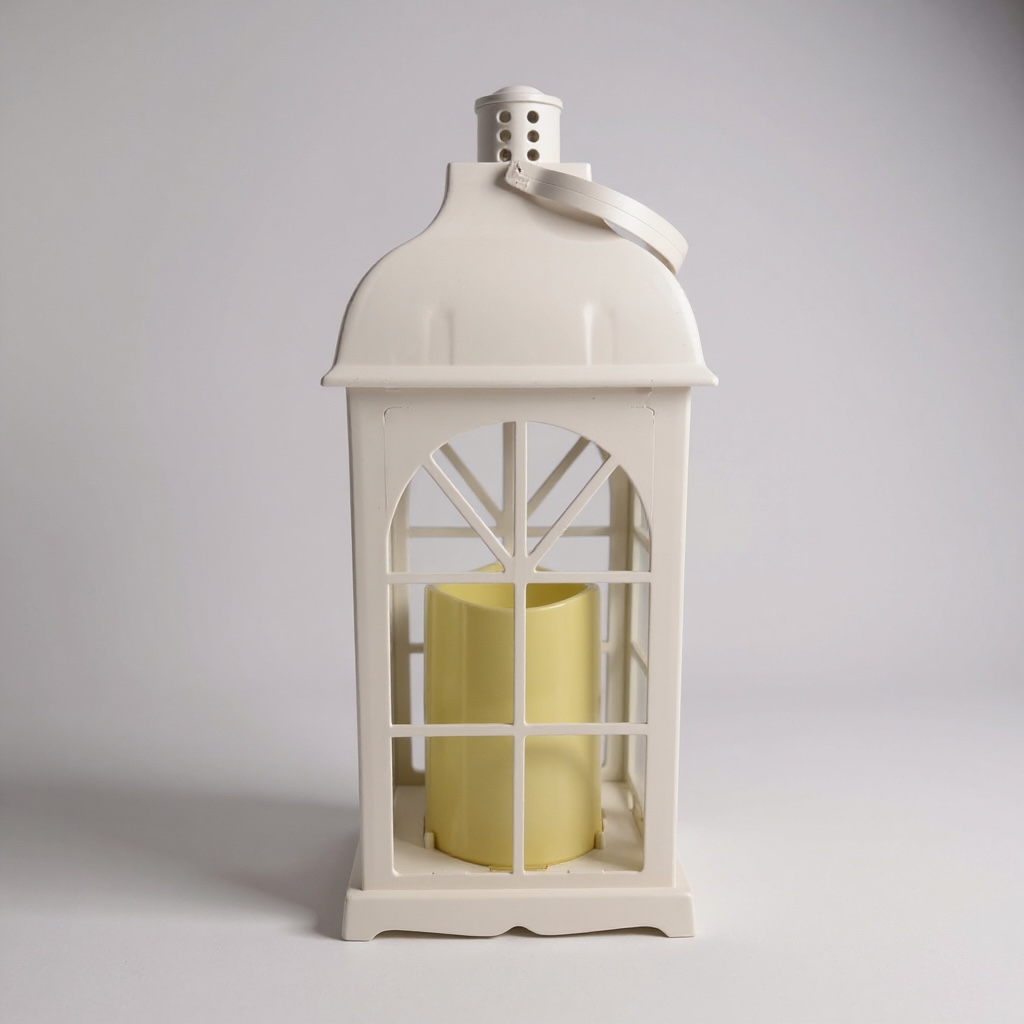 LED Classic white Lantern