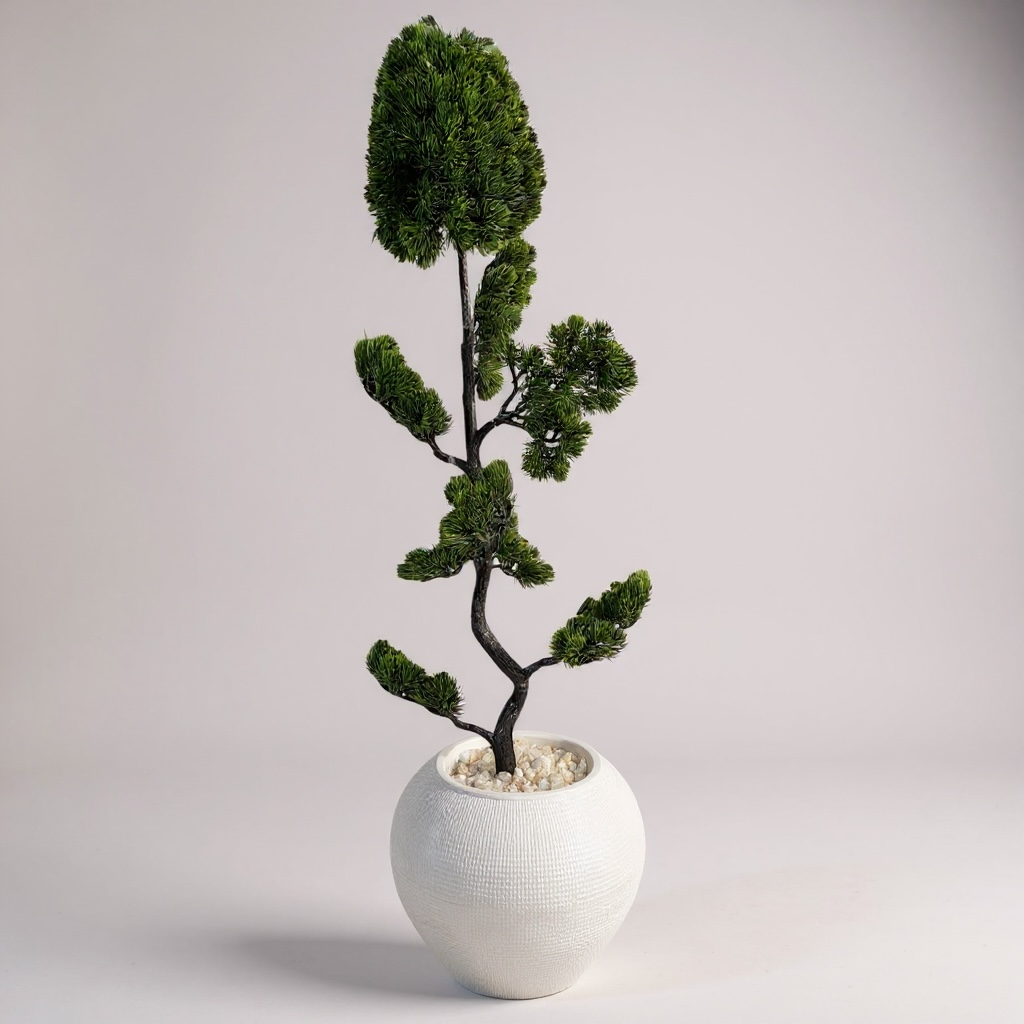 Artificial Sculpted Topiary Floor Tree