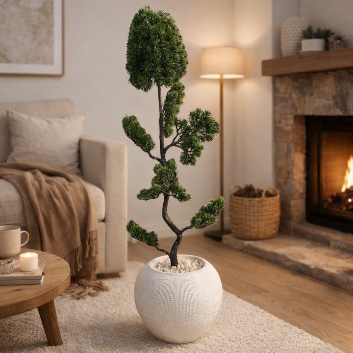 Artificial Sculpted Topiary Floor Tree