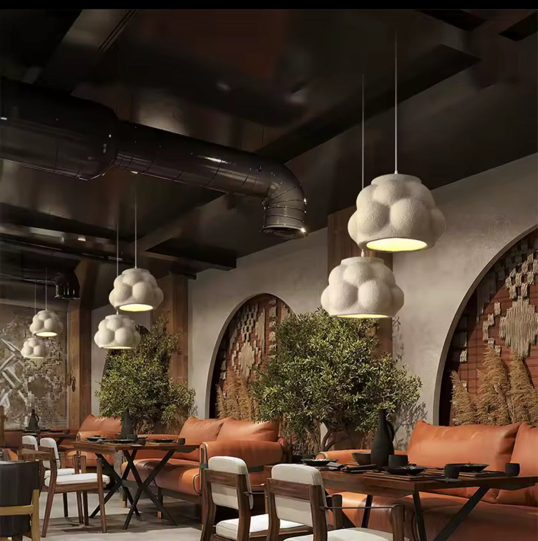 Modern Cloud-Shaped Pendant Light