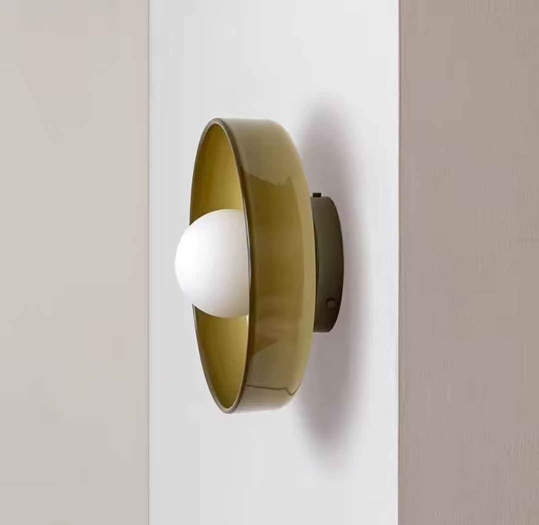 Modern Ceiling Light with Glass Shade