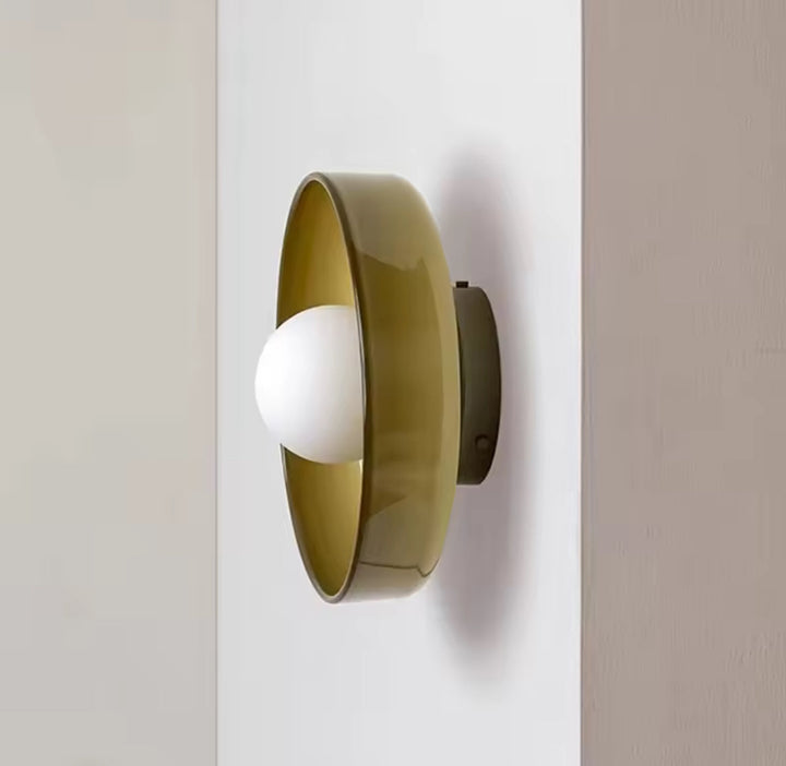 Modern Ceiling Light with Glass Shade