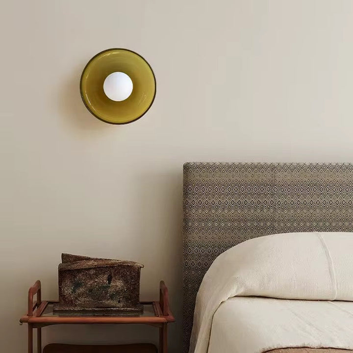 Modern Ceiling Light with Glass Shade