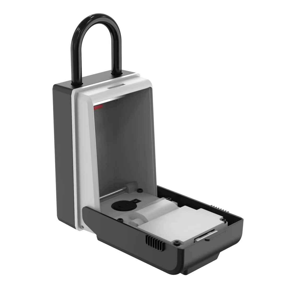 Wall-Mounted Key Lock Box with Combination