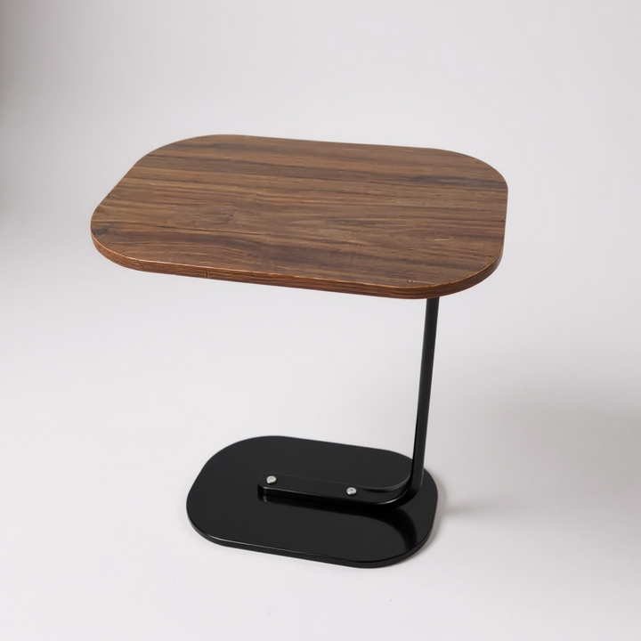 Modern C-Shaped Side Table