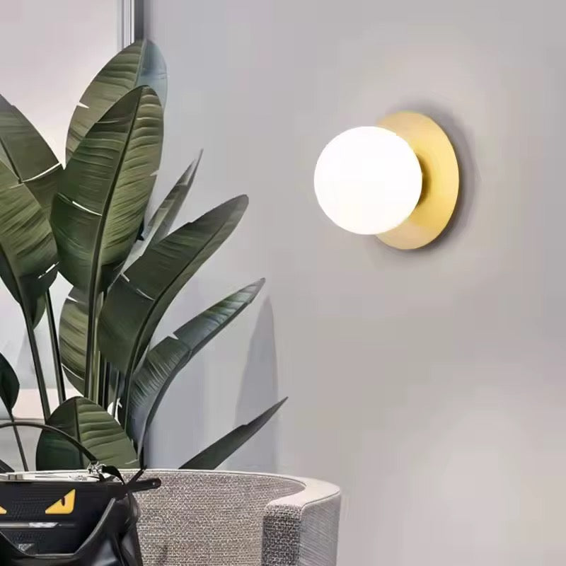 Modern Globe Wall Light