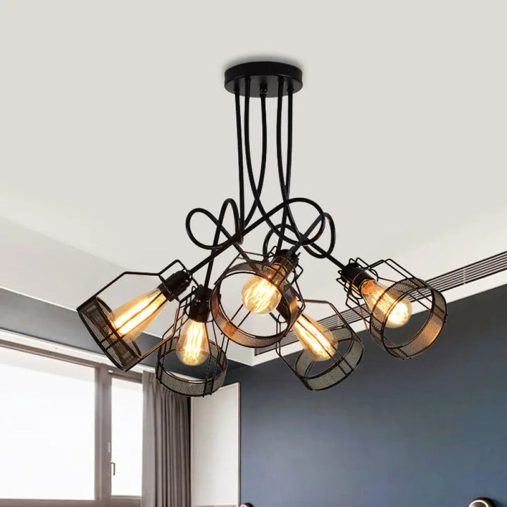 Flexible Industrial Ceiling Chandelier