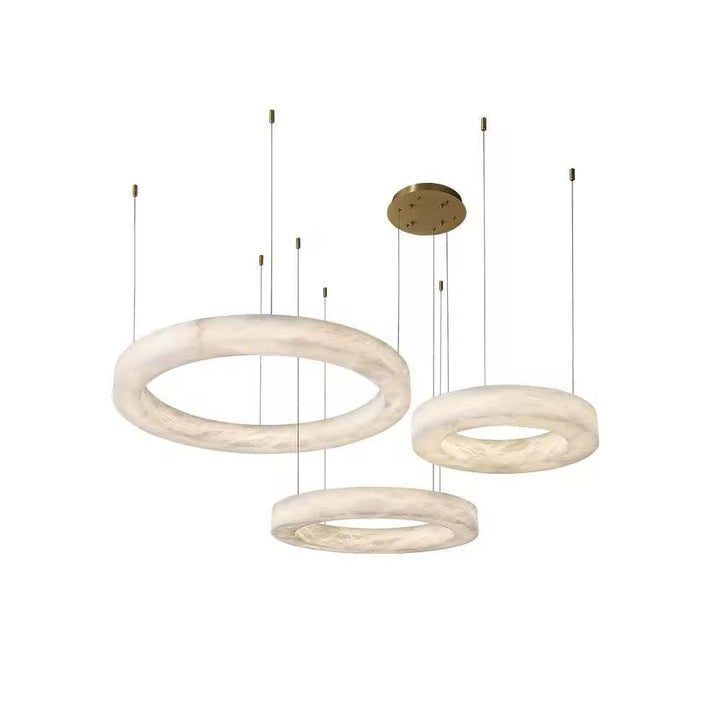 Eclipse Marble Ring Chandelier