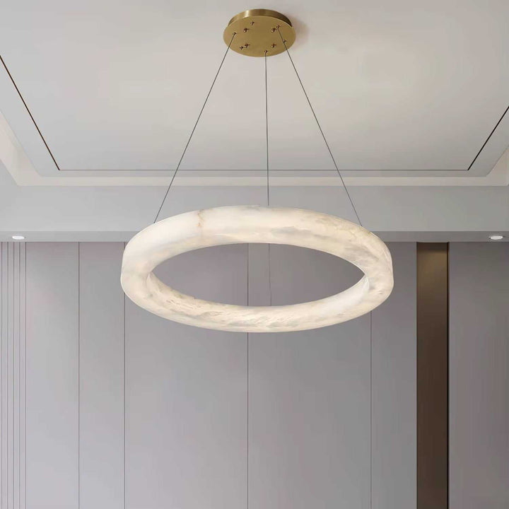 Eclipse Marble Ring Chandelier