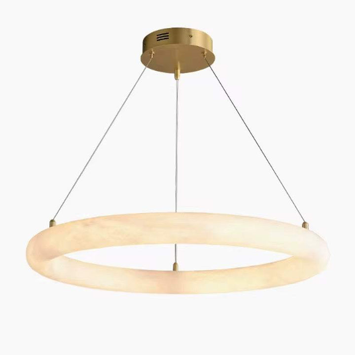 Marble Ring Chandelier