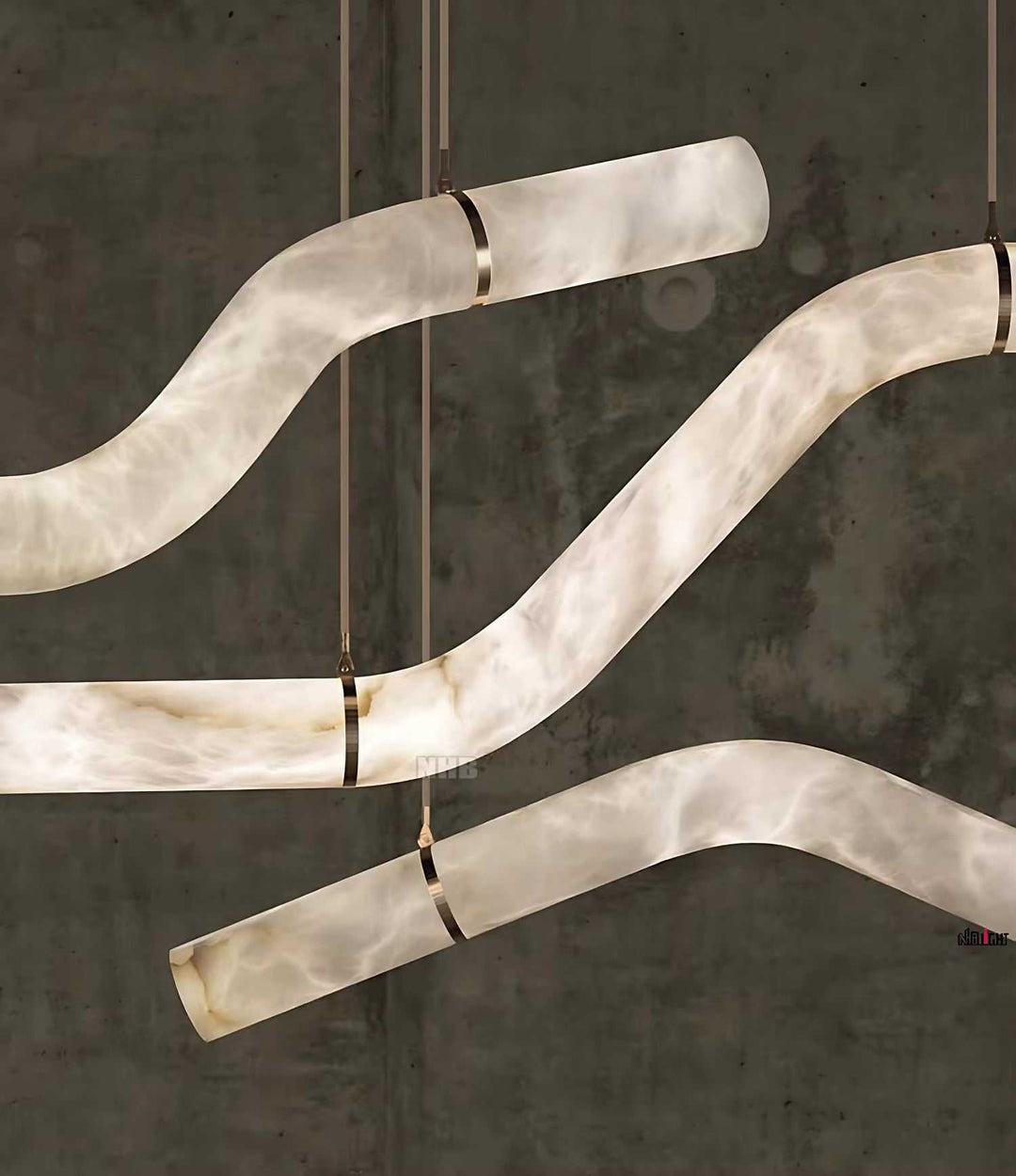 Wave Marble Pendant Light