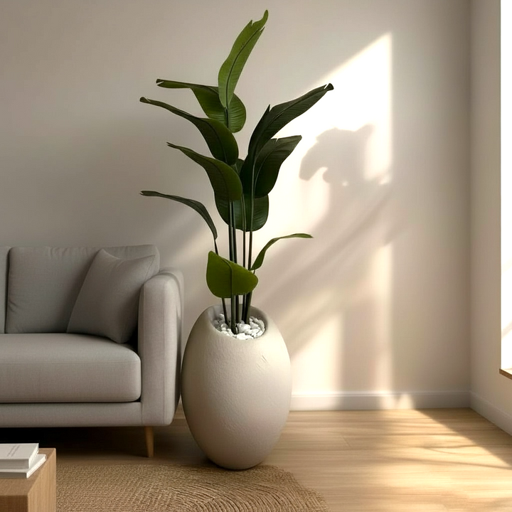 Artificial Decorative Plant in Fiberglass Pot