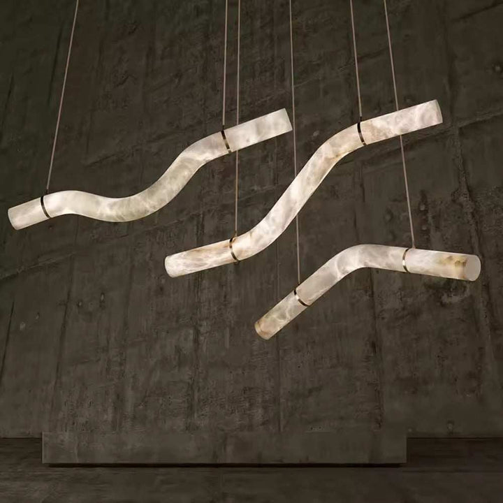 Wave Marble Pendant Light