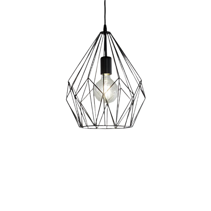 Setthis Industrial Geometric Pendant Light SetThis set of industrial geometric ...