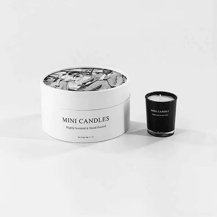 Mini Scented Candle Gift Box – Set of 4