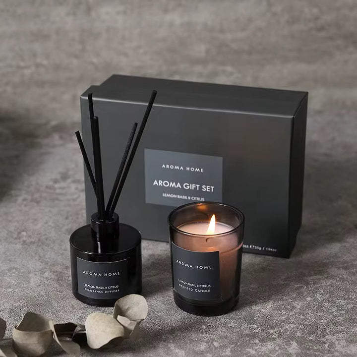 Aroma Home Candle & Diffuser Gift Set