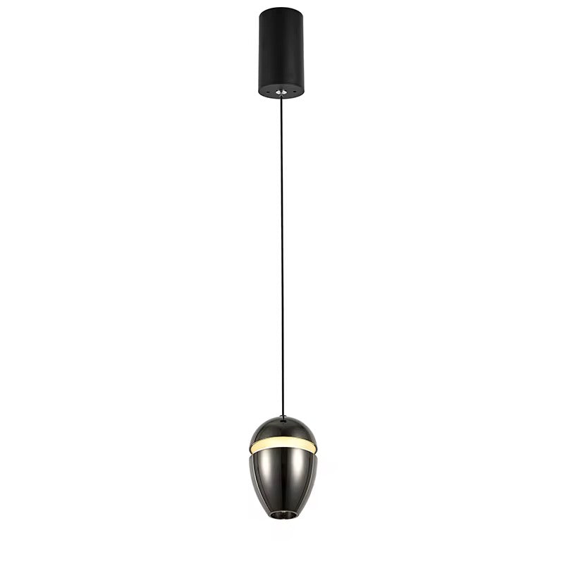 Brown and blue Metal Modern Pendant Light