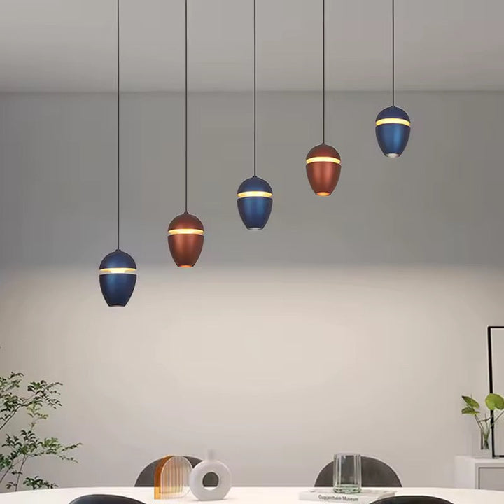 Modern Brown Pendant Light