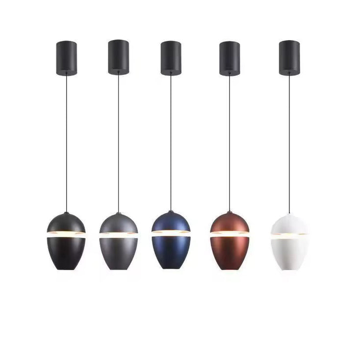 Brown and blue Metal Modern Pendant Light