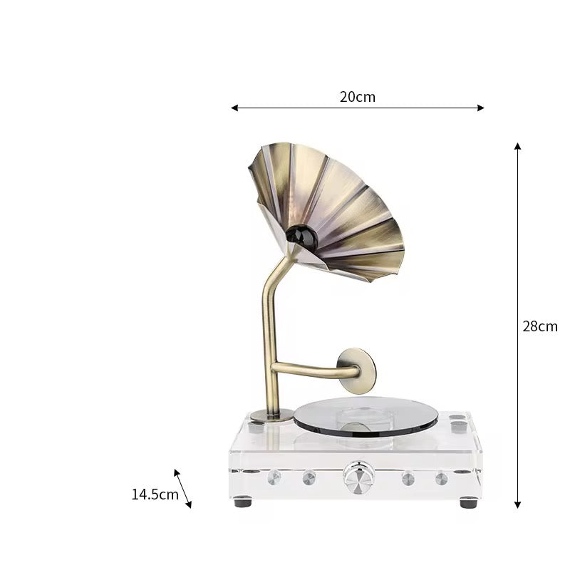 Vintage Gramophone Table Decor