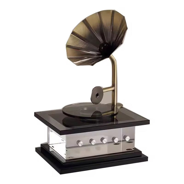 Vintage Gramophone Decorative Sculpture