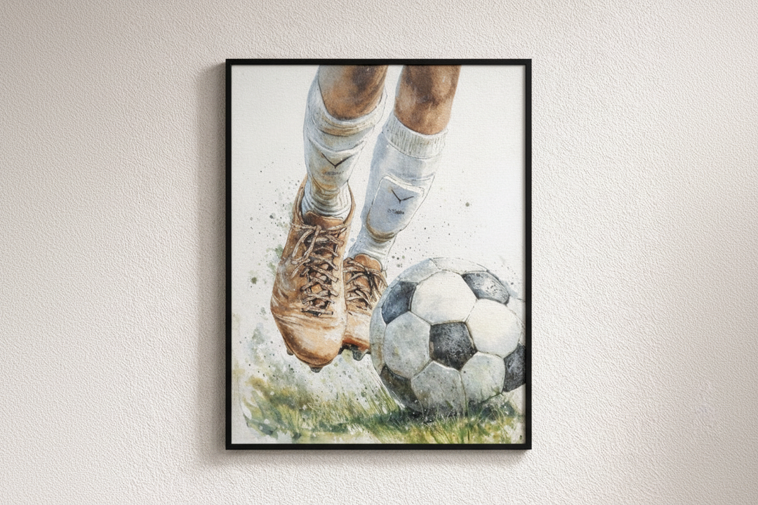 Football Moment Canvas Art