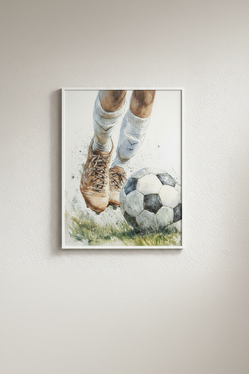 Football Moment Canvas Art