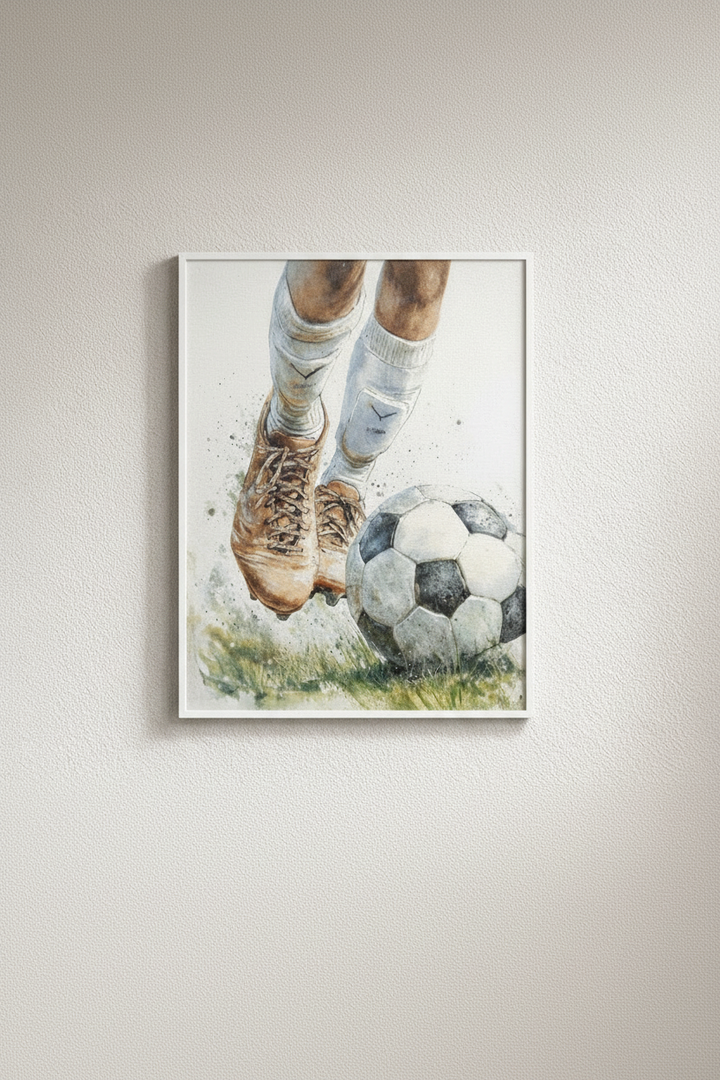 Football Moment Canvas Art