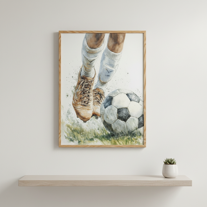 Football Moment Canvas Art