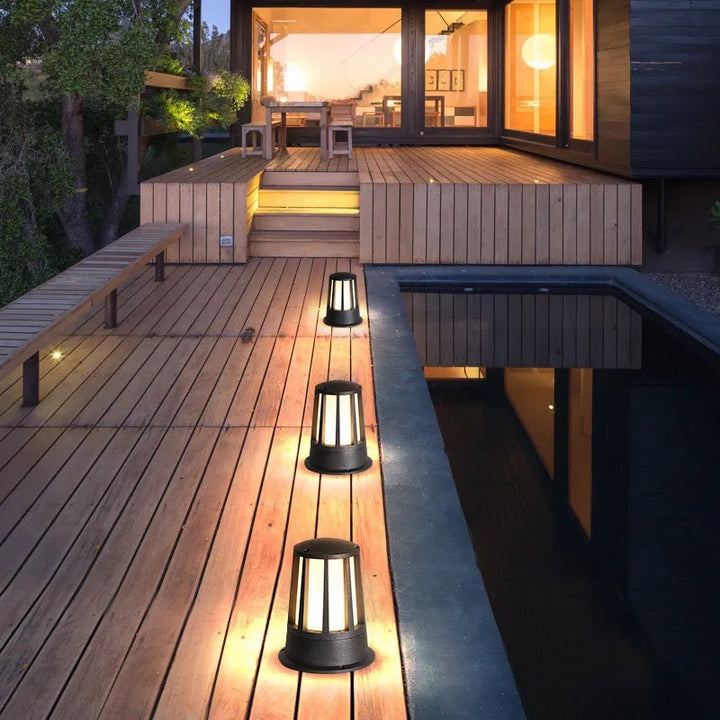 Modern Outdoor Bollard Light