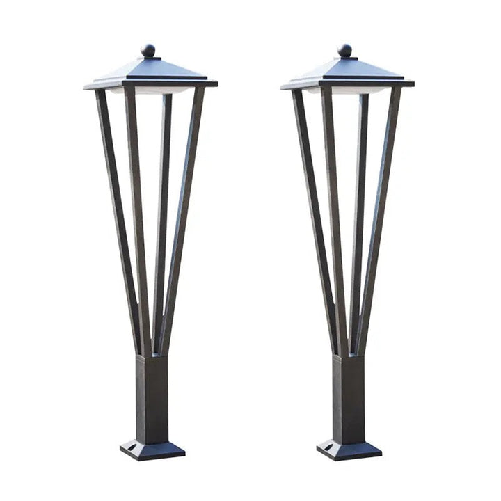 Outdoor LED Modern Lantern Bollard Light