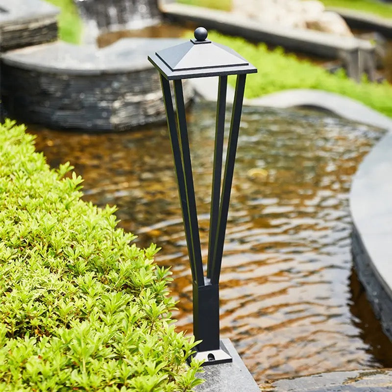 Outdoor LED Modern Lantern Bollard Light