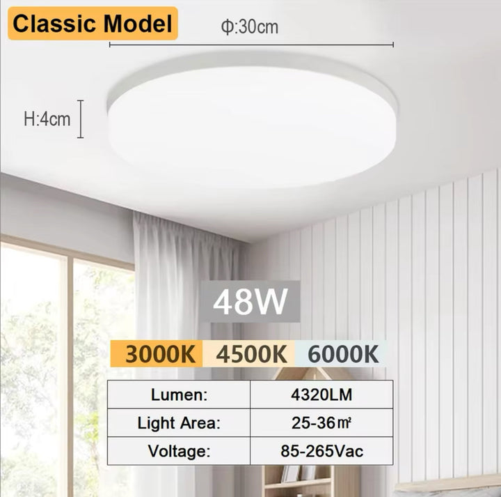 Classic Round LED Ceiling Light