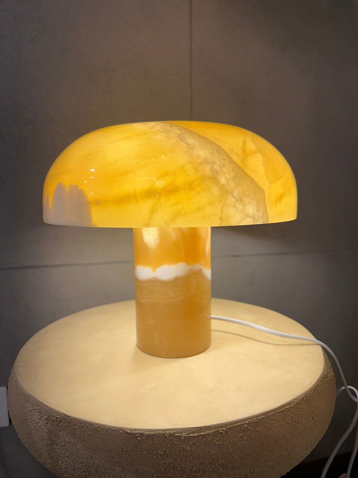 Alabaster Stone Table Lamp
