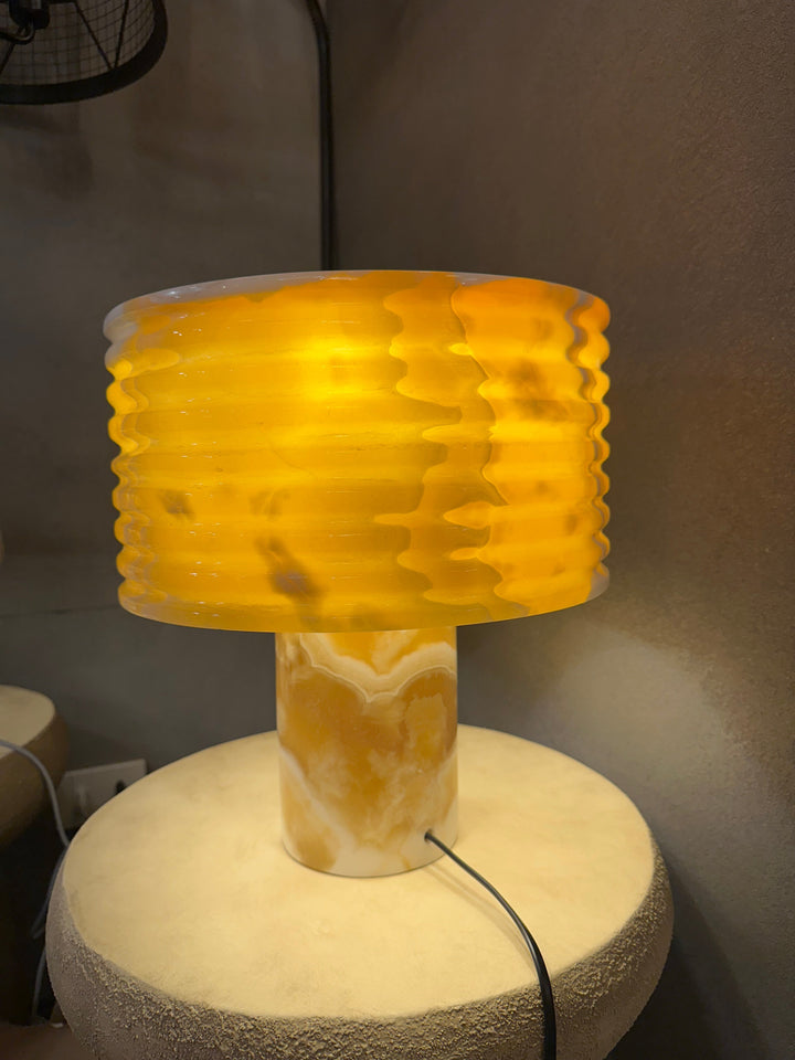 Alabaster Marble Table Lamp